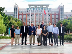 有朋自远方来！美国中学教育代表团访问华体hth登录入口国际学校