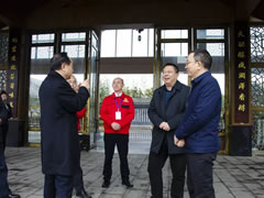 阿坝州考察团到访清香园