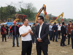 热烈欢迎香港西贡区工商联魏志伟会长一行到华体hth登录入口集团参观访问
