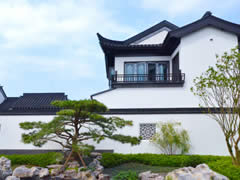 院子带着春的热闹，在山海间欢腾
